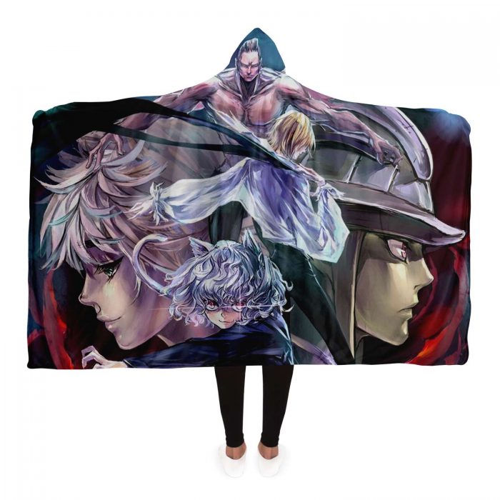 099488a4bce586bce70dfbfb6999379b hoodedBlanket view4 - Hunter X Hunter Store