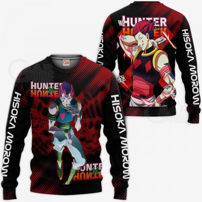 1125 AOP Hunter X Hunter Characters VA Hisoka 3 MK sweatshirt F 2BB - Hunter X Hunter Store