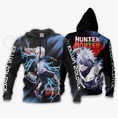 1125 AOP Hunter X Hunter Characters VA Killua 2 hoodie font and back - Hunter X Hunter Store
