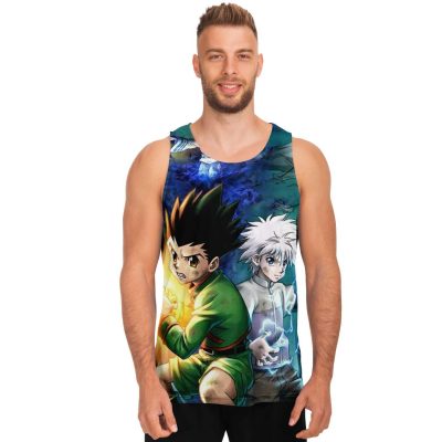 43194a3b0e83489bf2bccbf0635de6e8 tankTop male front - Hunter X Hunter Store