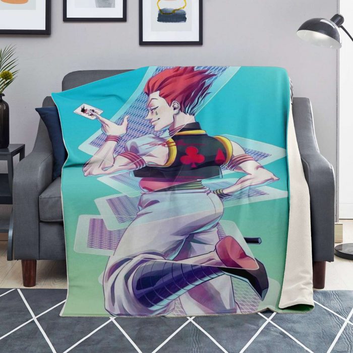 99c34903bda1d24ad4e35b557ee6d6de blanket vertical lifestyle - Hunter X Hunter Store