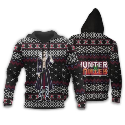 chrollo lucifer ugly christmas sweater hunter x hunter gift gearanime 3 - Hunter X Hunter Store