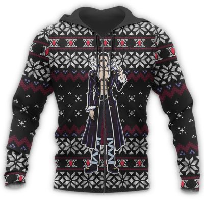 chrollo lucifer ugly christmas sweater hunter x hunter gift gearanime 7 - Hunter X Hunter Store