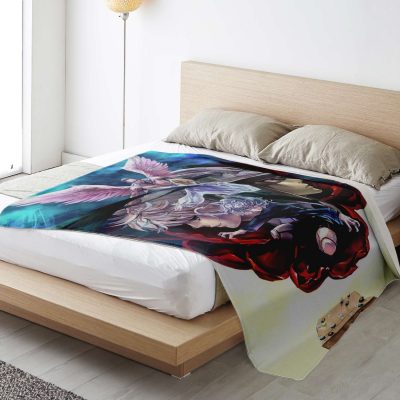 d7b5931394b3821e9c04ae2fc8e70c6a blanket vertical lifestyle bedextralarge - Hunter X Hunter Store