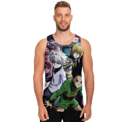 e062ff092e30029b42e0cc009703b920 tankTop male front - Hunter X Hunter Store