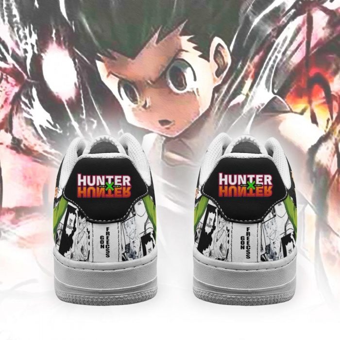 gon air force sneakers custom hunter x hunter anime shoes fan pt05 gearanime 3 - Hunter X Hunter Store