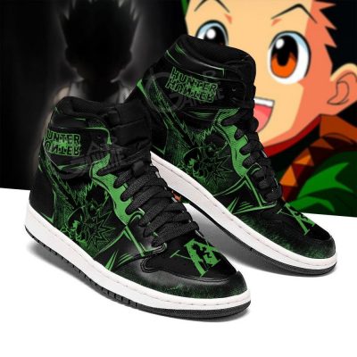 gon freecss hunter x hunter jordan sneakers dark hxh anime shoes gearanime 2 - Hunter X Hunter Store