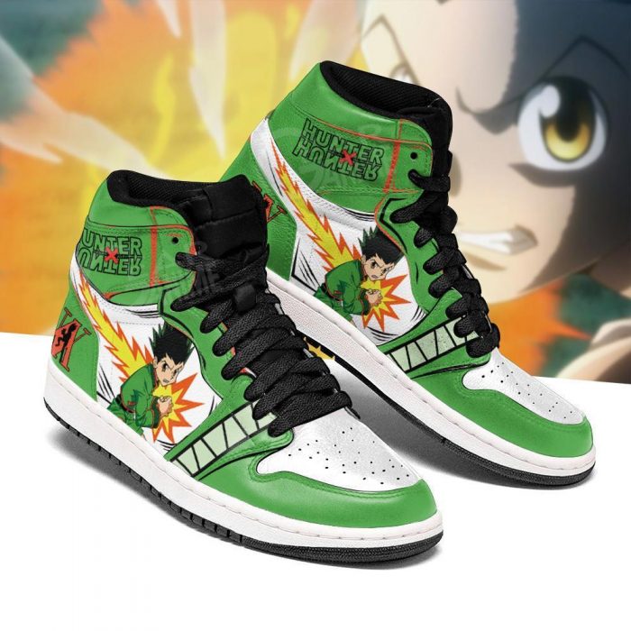 gon freecss hunter x hunter jordan sneakers hxh anime shoes gearanime 2 - Hunter X Hunter Store