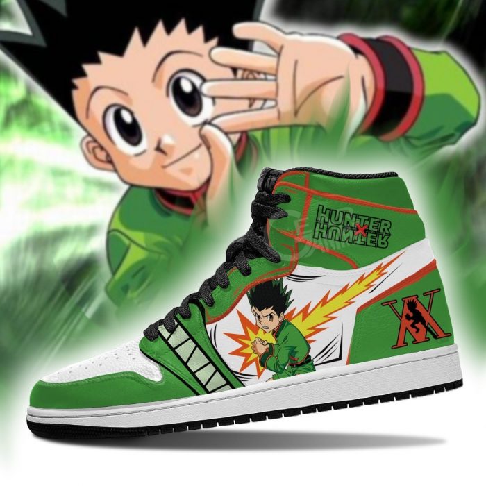 gon freecss hunter x hunter jordan sneakers hxh anime shoes gearanime 3 - Hunter X Hunter Store