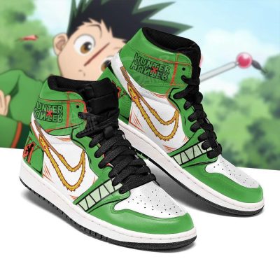 gon freecss hunter x hunter jordan sneakers power hxh anime shoes gearanime 2 - Hunter X Hunter Store