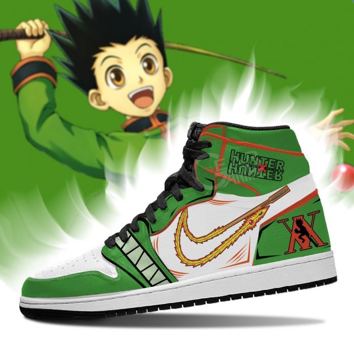 gon freecss hunter x hunter jordan sneakers power hxh anime shoes gearanime 3 - Hunter X Hunter Store