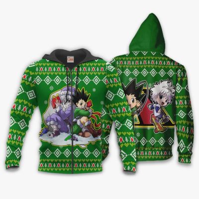 gon killua hxh ugly christmas sweater hunter x hunter anime xmas gearanime 2 - Hunter X Hunter Store