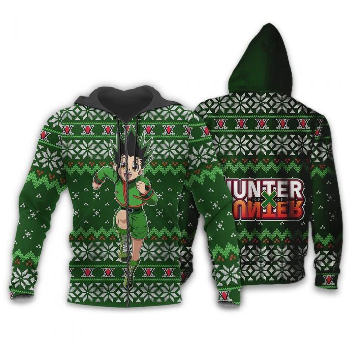 gon ugly christmas sweater hunter x hunter anime custom xmas clothes gearanime 2 - Hunter X Hunter Store