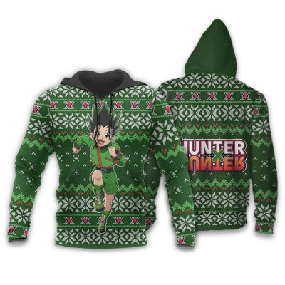 gon ugly christmas sweater hunter x hunter anime custom xmas clothes gearanime 3 - Hunter X Hunter Store