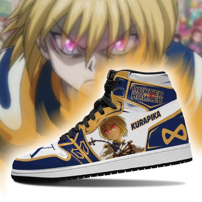 hunter x hunter kurapika jordan sneakers red eyes hxh anime shoes gearanime 3 - Hunter X Hunter Store