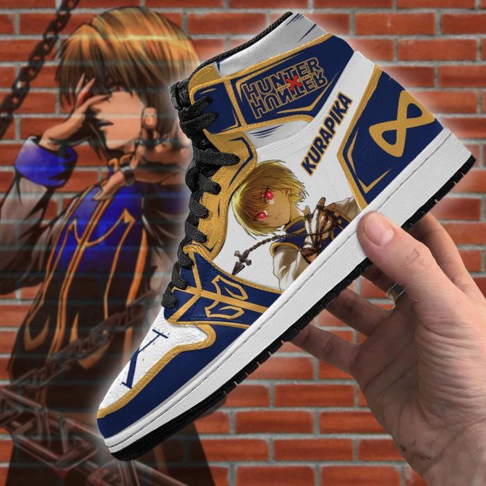 hunter x hunter kurapika jordan sneakers red eyes hxh anime shoes gearanime 4 - Hunter X Hunter Store