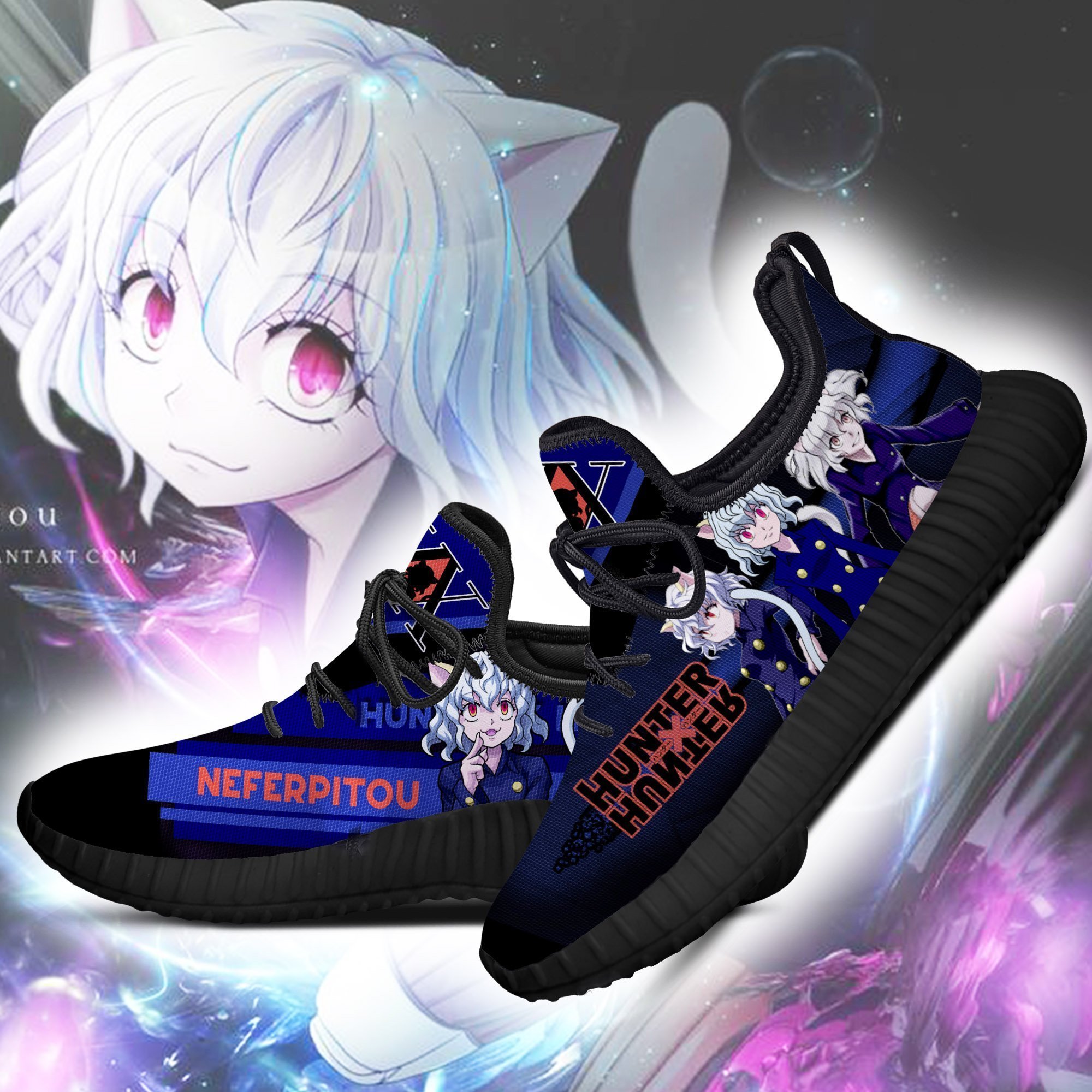 Hunter x Hunter Shoes Anime High Tops Custom Neferpitou