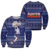killua ugly christmas sweater hunter x hunter anime xmas gift custom clothes gearanime - Hunter X Hunter Store
