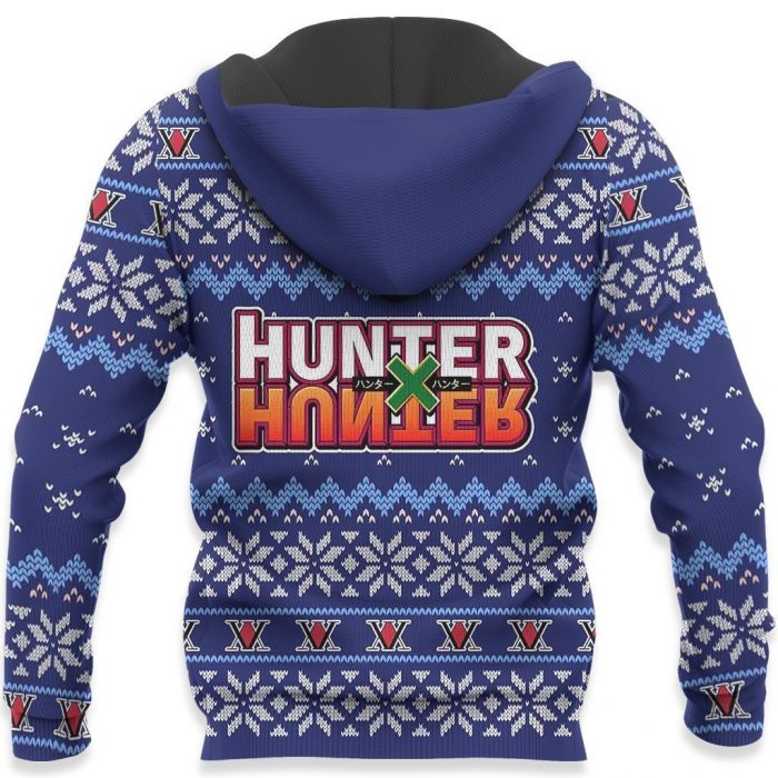 killua ugly christmas sweater hunter x hunter anime xmas gift custom clothes gearanime 6 - Hunter X Hunter Store