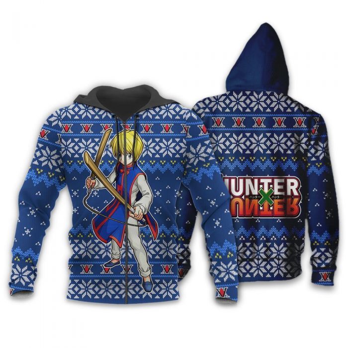 kurapika ugly christmas sweater hunter x hunter anime xmas gift custom clothes gearanime 2 - Hunter X Hunter Store