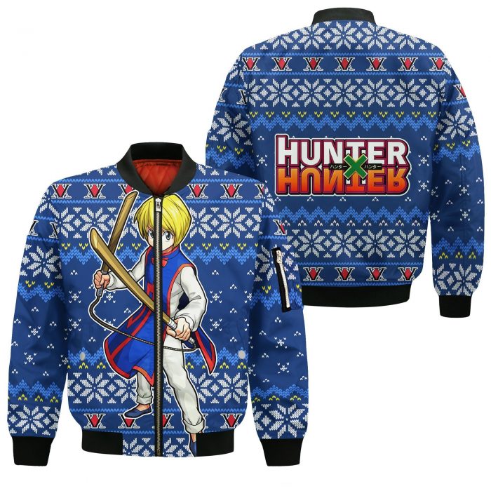 kurapika ugly christmas sweater hunter x hunter anime xmas gift custom clothes gearanime 4 - Hunter X Hunter Store