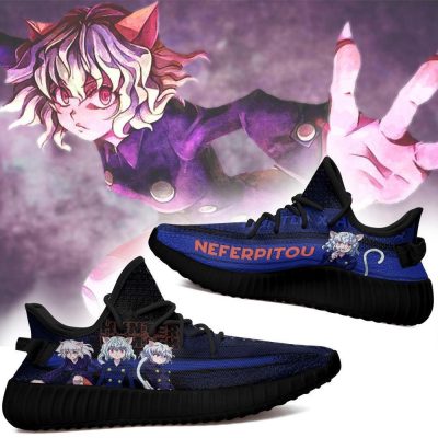 neferpitou yeezy shoes custom hunter x hunter anime sneakers fan gift tt04 gearanime 2 - Hunter X Hunter Store