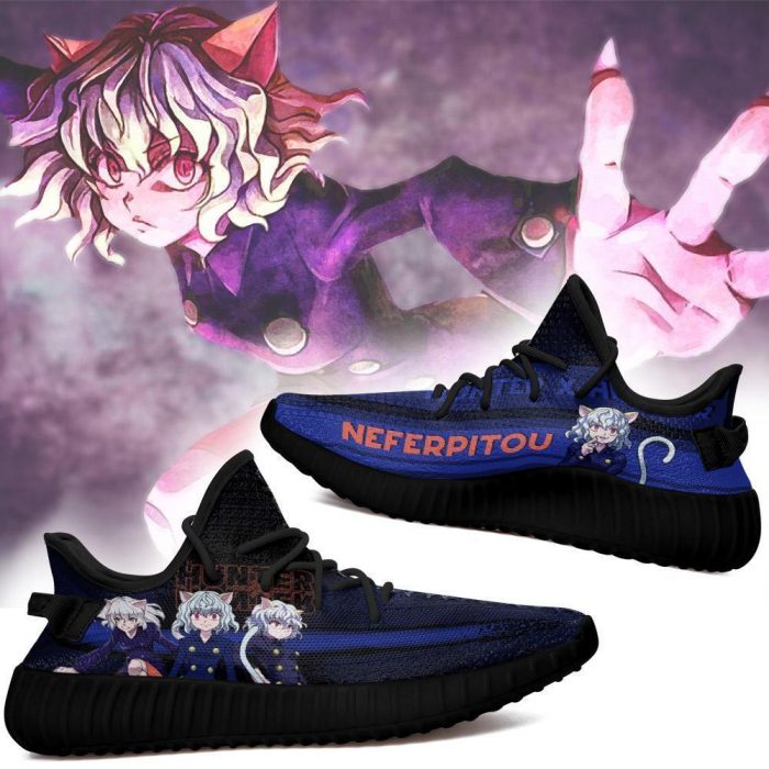 neferpitou yeezy shoes custom hunter x hunter anime sneakers fan gift tt04 gearanime 2 - Hunter X Hunter Store