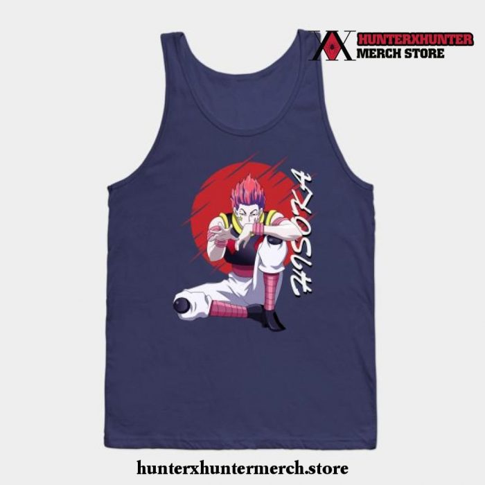 Cool Hisoka Hunter X Tank Top Navy Blue / S