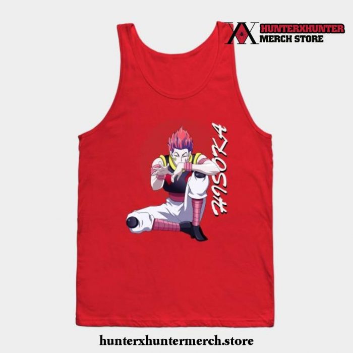 Cool Hisoka Hunter X Tank Top Red / S