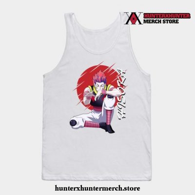 Cool Hisoka Hunter X Tank Top White / S