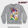 Cosmic Assassin Crewneck Art Sweatshirt Gray / S