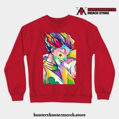 Cosmic Assassin Crewneck Art Sweatshirt Red / S