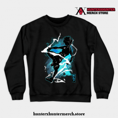 Cosmic Assassin Crewneck Sweatshirt Black / S