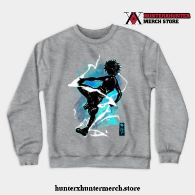 Cosmic Assassin Crewneck Sweatshirt Gray / S