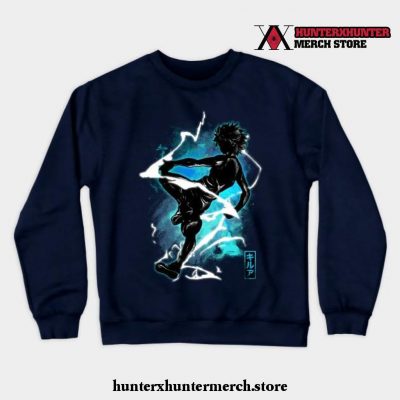 Cosmic Assassin Crewneck Sweatshirt Navy Blue / S