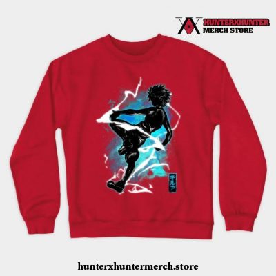 Cosmic Assassin Crewneck Sweatshirt Red / S