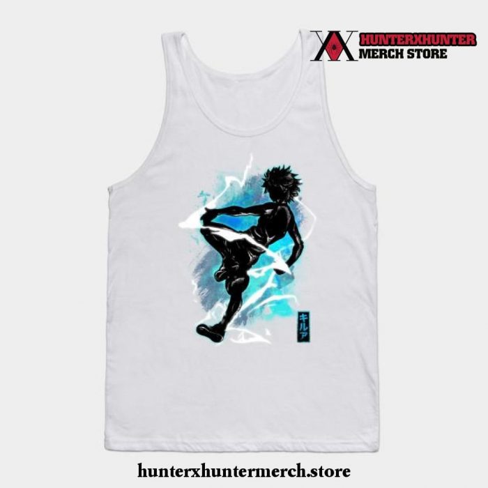 Cosmic Assassin Tank Top White / S