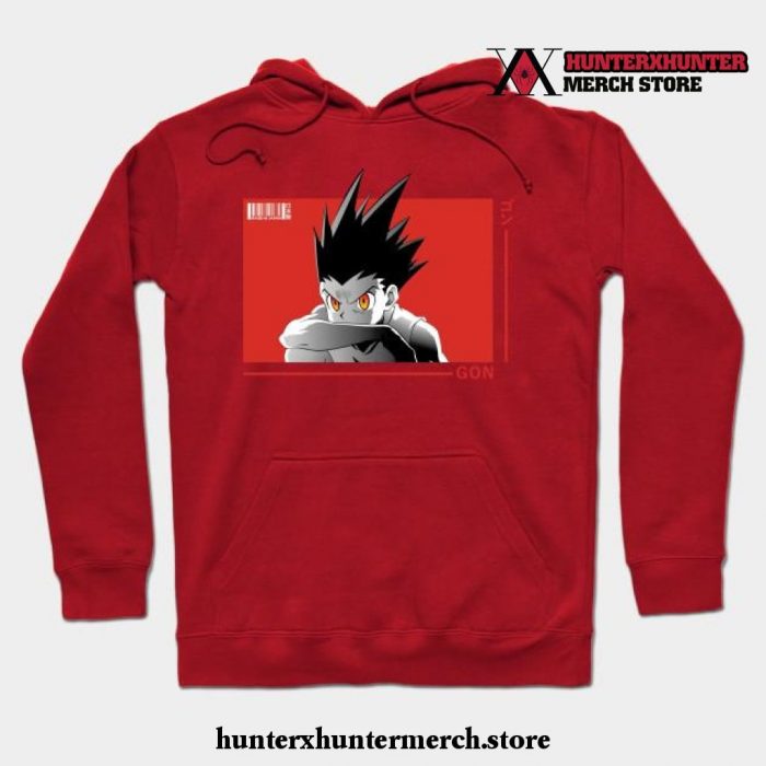 Gon Freecss Hoodie Red / S
