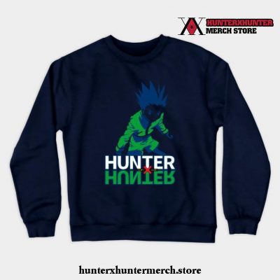 Gon Hxh Crewneck Sweatshirt Navy Blue / S