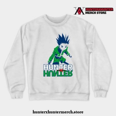 Gon Hxh Crewneck Sweatshirt White / S