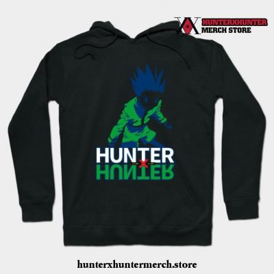 Gon Hxh Hoodie Black / S