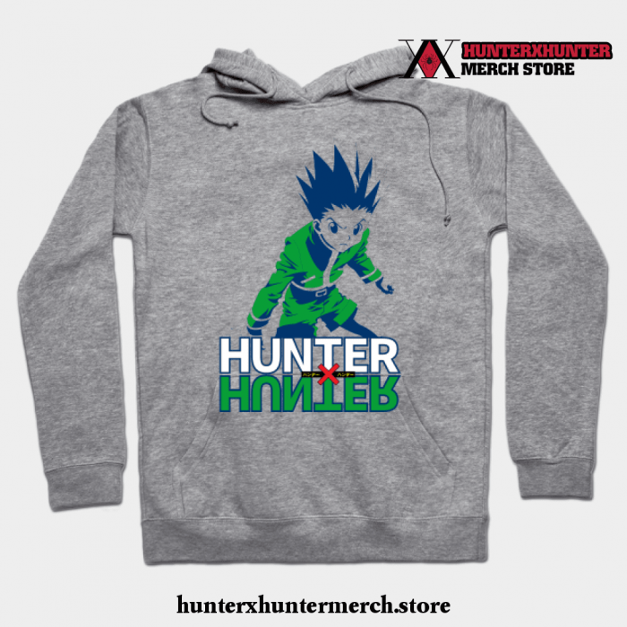 Gon Hxh Hoodie Gray / S