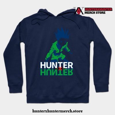 Gon Hxh Hoodie Navy Blue / S