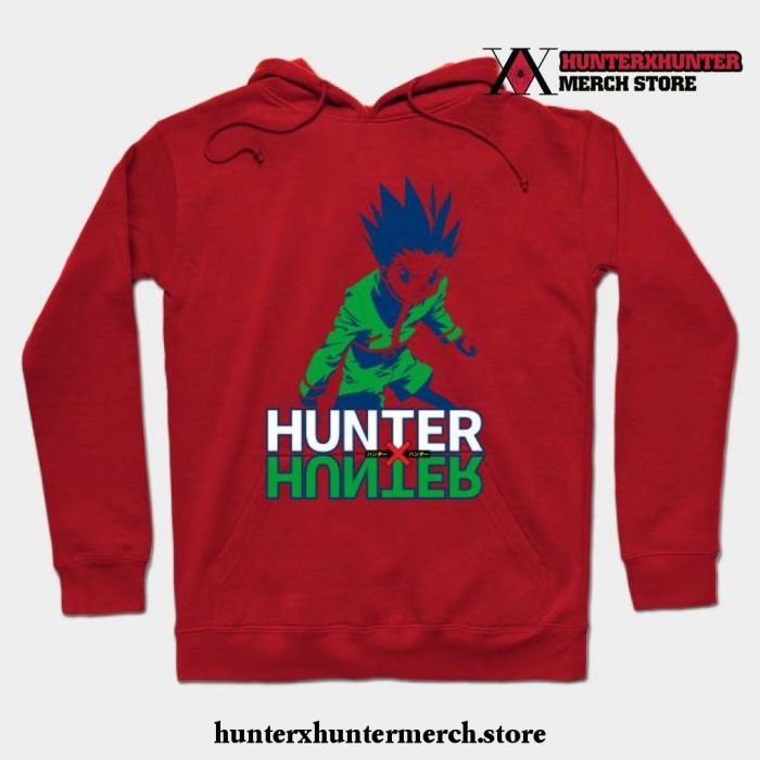 Gon Hxh Hoodie Red / S