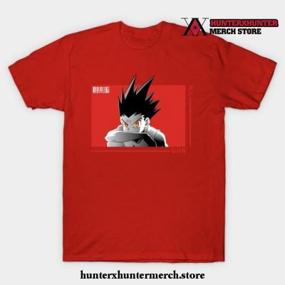 Gon Hxh T-Shirt Red / S