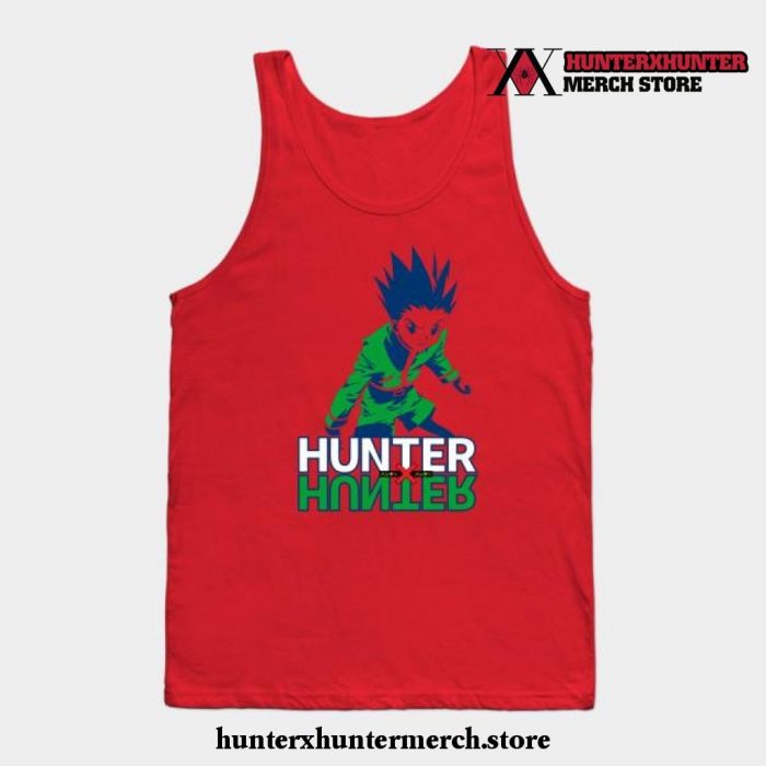 Gon Hxh Tank Top Red / S