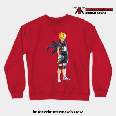 Hinata Crewneck Sweatshirt Red / S