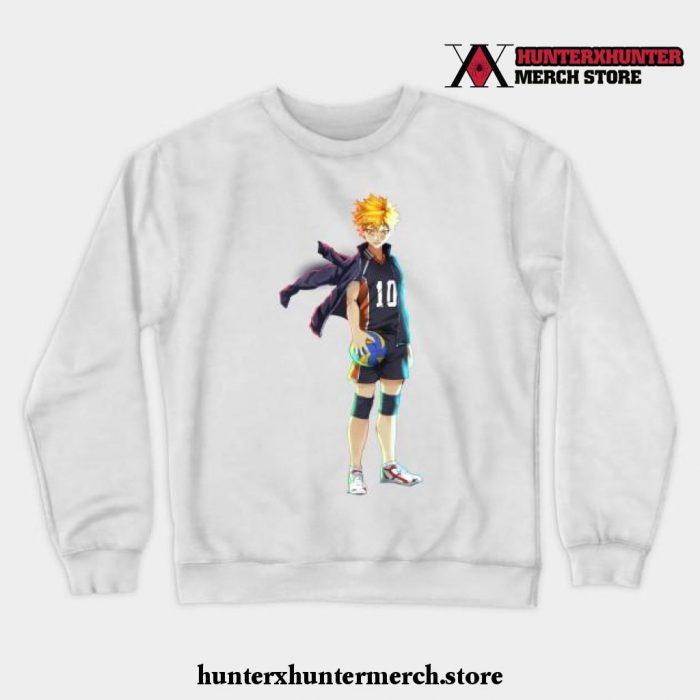 Hinata Crewneck Sweatshirt White / S