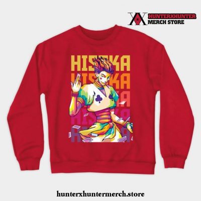 Hisoka Colorful Crewneck Sweatshirt Red / S