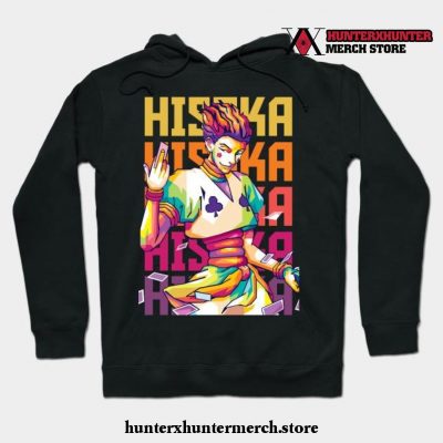 Hisoka Colorful Hoodie Black / S